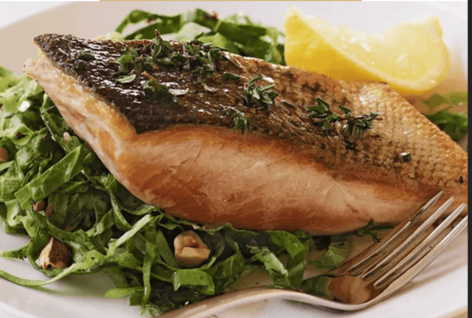 Brain Food Salmon & Salad Paleo-Mediterranean Recipe + Cognitive Optimization Tips - Regenavita