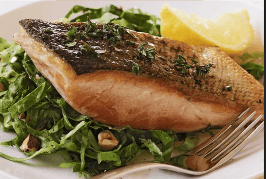 Brain Food Salmon & Salad Paleo-Mediterranean Recipe + Cognitive Optimization Tips - Regenavita 