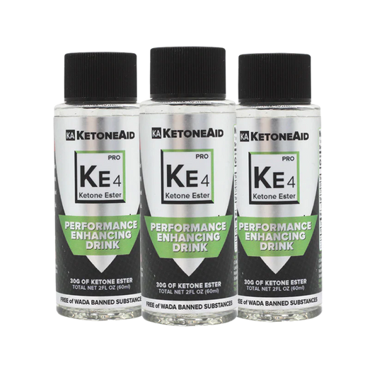 KetoneAid KE4 Pro Ketone Ester (3 Bottles)